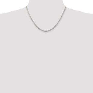 Sterling Silver Byzantine Chain (Style QBZ060-18)