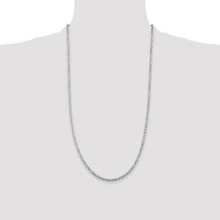 Sterling Silver Byzantine Chain (Style QBZ060-28)