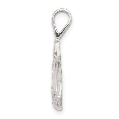Sterling Silver Sailboat Charm, 25 x 16mm