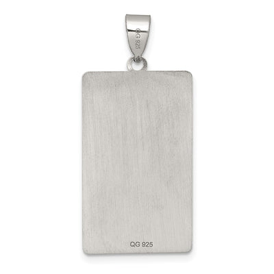 Sterling Silver The Fool Tarot Card Pendant