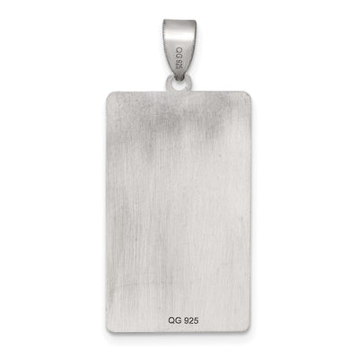 Sterling Silver The High Priestess Tarot Card Pendant