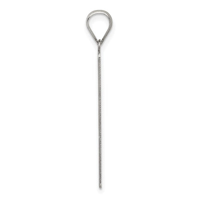 Sterling Silver The Hanged Man Tarot Card Pendant