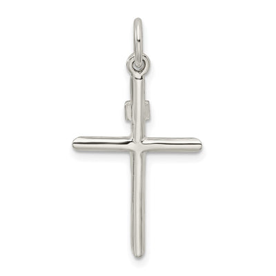 Sterling Silver Inri Crucifix Pendant, 34 x 18mm