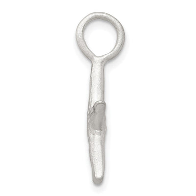 Sterling Silver Starfish Charm, 23 x 18mm