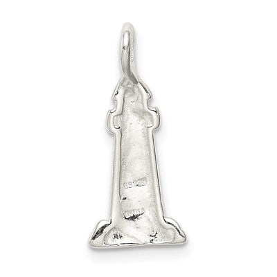 Sterling Silver Lighthouse Charm, 20 x 8mm