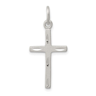 Sterling Silver Cross Charm (Style QC1880)