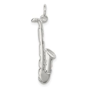 Sterling Silver Saxophone Charm (Style QC189)