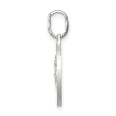 Sterling Silver St. Christopher Medal, 23 x 15mm