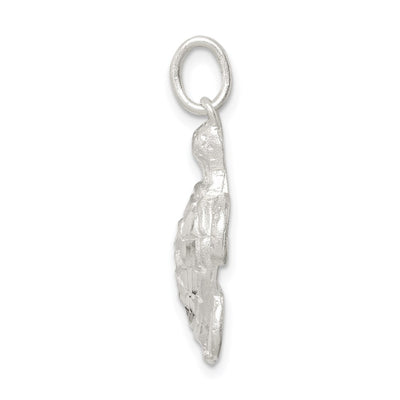 Sterling Silver Turtle Charm, 23 x 16mm