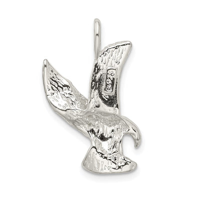 Sterling Silver Eagle Charm, 29 x 18mm