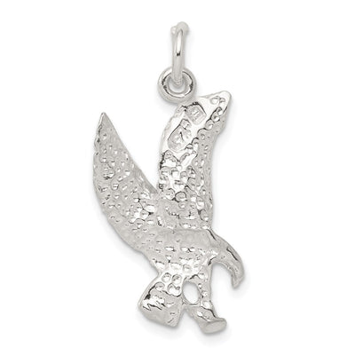 Sterling Silver Eagle Charm, 27 x 17mm