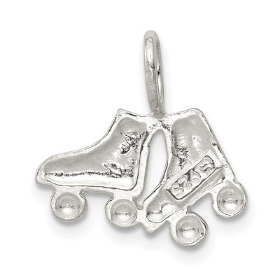 Sterling Silver Roller Skates Charm