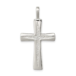 Sterling Silver Cross Pendant (Style QC2849)