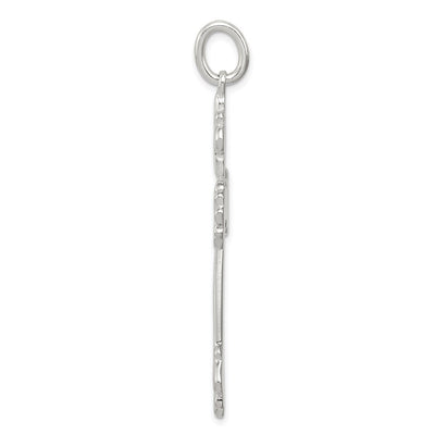 Sterling Silver Inri Cross Pendant, 52 x 35mm