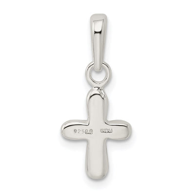 Sterling Silver Cross Pendant, 24 x 10mm (2894)
