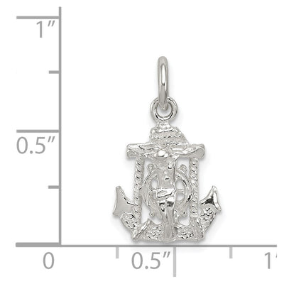 Sterling Silver Mariners Cross Charm