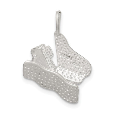 Sterling Silver Piano Charm, 19 x 16mm