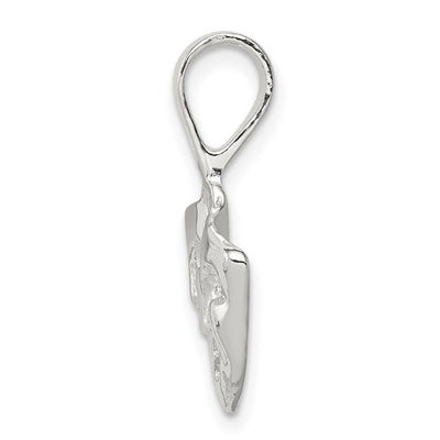 Sterling Silver Comedy/tragedy Charm, 23 x 18mm