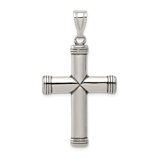 Sterling Silver Latin Cross Pendant (Style QC3218)