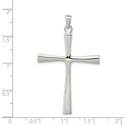 Sterling Silver Cross Pendant, 44 x 29mm
