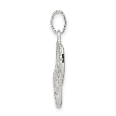 Sterling Silver Comedy/tragedy Charm, 21 x 18mm