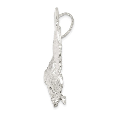 Sterling Silver Eagle Pendant, 47 x 65mm