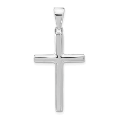 Sterling Silver Cross Pendant, 44 x 23mm