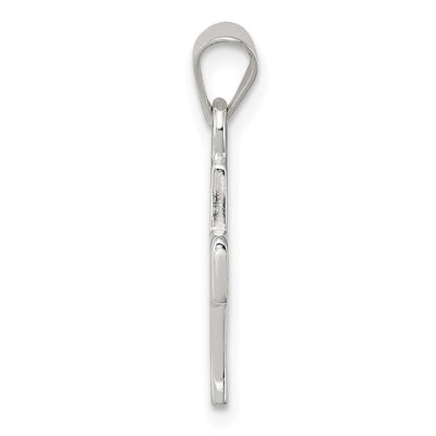 Sterling Silver Cross Pendant, 23 x 12mm