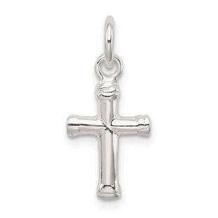 Sterling Silver Cross Charm (Style QC4273)