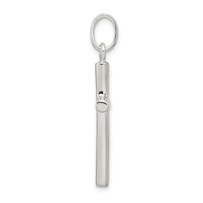 Sterling Silver Latin Cross Pendant, 33 x 15mm