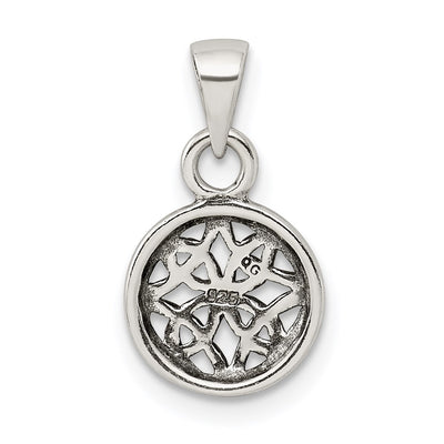 Sterling Silver Antiqued Celtic Pendant