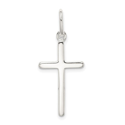 Sterling Silver Cross Pendant, 25 x 14mm
