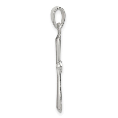 Sterling Silver Cross Pendant, 30 x 16mm (7226)