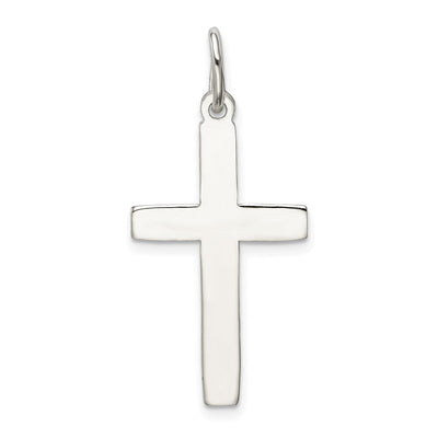 Sterling Silver Cross Pendant, 29 x 16mm