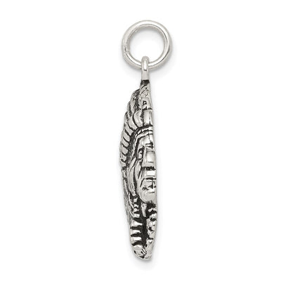 Sterling Silver Antiqued Man Charm