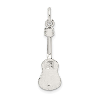 Sterling Silver Guitar Charm