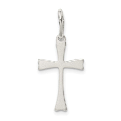 Sterling Silver Cross Pendant, 28 x 12mm