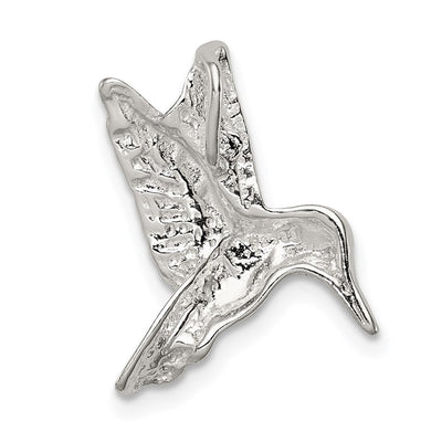 Sterling Silver Hummingbird Charm, 20 x 16mm