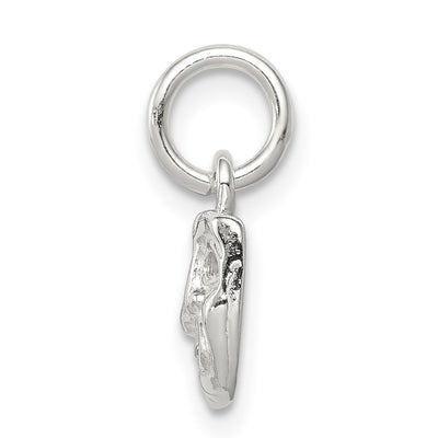 Sterling Silver Comedy/tragedy Charm, 10 x 12mm