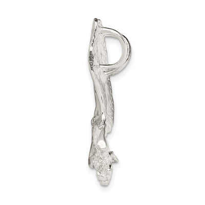 Sterling Silver Eagle Charm, 38 x 25mm
