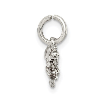 Sterling Silver Eagle Charm, 11 x 15mm