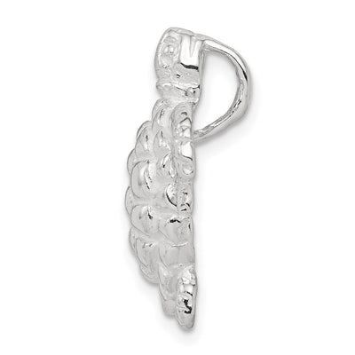 Sterling Silver Turtle Charm, 21 x 18mm