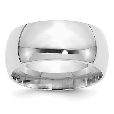 SS Rhodium-plated Comfort Fit Band