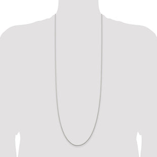 Sterling Silver Cable Chain (Style QCL050-36)
