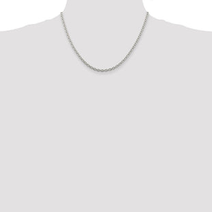 Sterling Silver Cable Chain (Style QCL100-18)