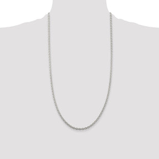 Sterling Silver Cable Chain (Style QCL100-28)