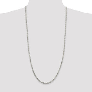 Sterling Silver Cable Chain (Style QCL120-30)