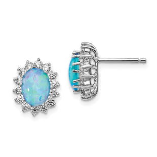 Sterling Silver Earrings Style QCM1396 - Classique Jewelry Inc.