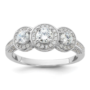 Sterling Silver Rings Style QCM1657 - Classique Jewelry Inc.
