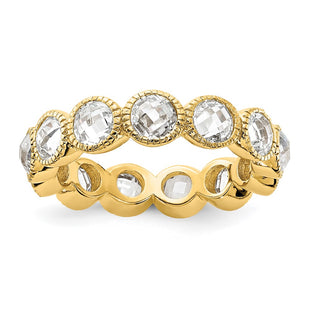 Sterling Silver Rings Style QCM1932Y - Classique Jewelry Inc.